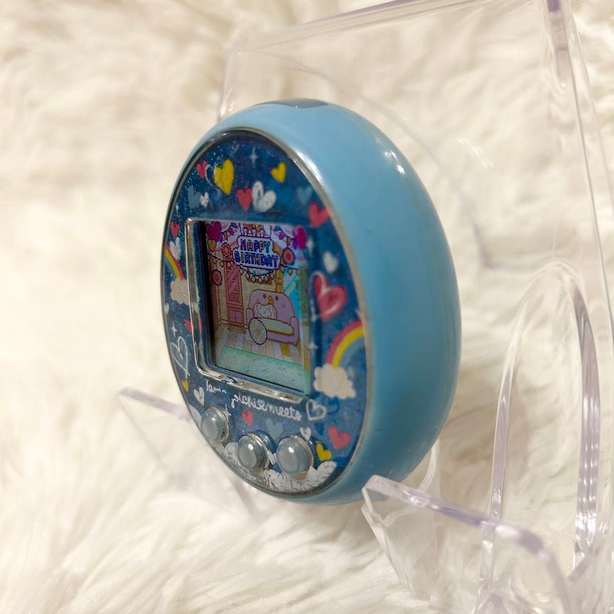 希少 動作良好】たまごっちみーつ メルヘンみーつ ver ブルー バンダイ