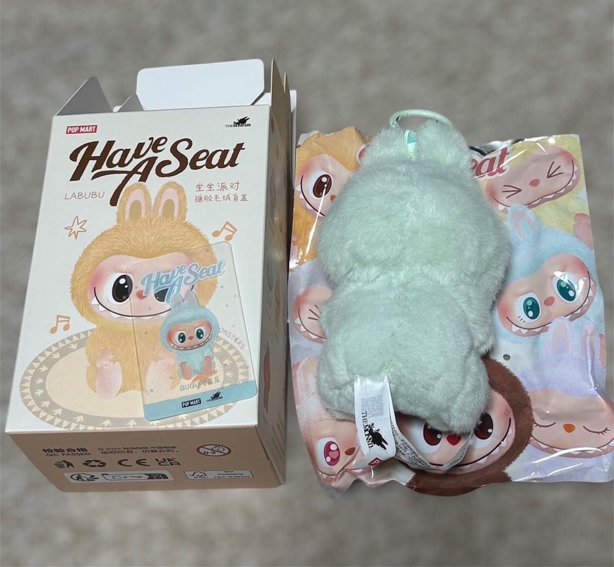 正規品】ラブブ ハブアシート Labubu Have a Seat QUQU｜Yahoo!フリマ