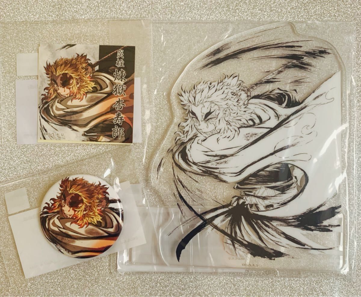 鬼滅の刃 ホワイトデー2024 アクリルスタンド ダイニング 無限列車 缶