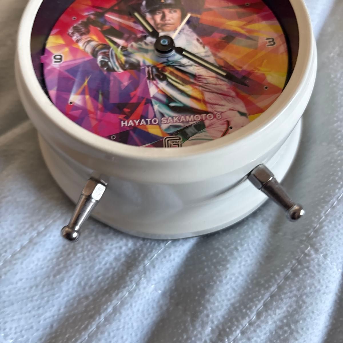 読売ジャイアンツ 坂本勇人選手 目覚まし時計 アラーム鳴りません 注意