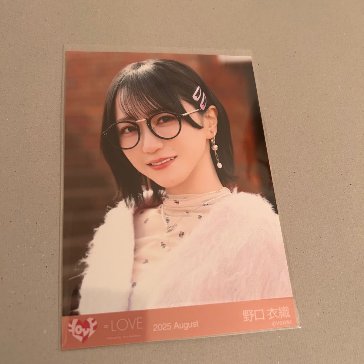 LOVE イコラブ 野口衣織 生写真 超特急逃走中 ヨリ｜Yahoo!フリマ（旧