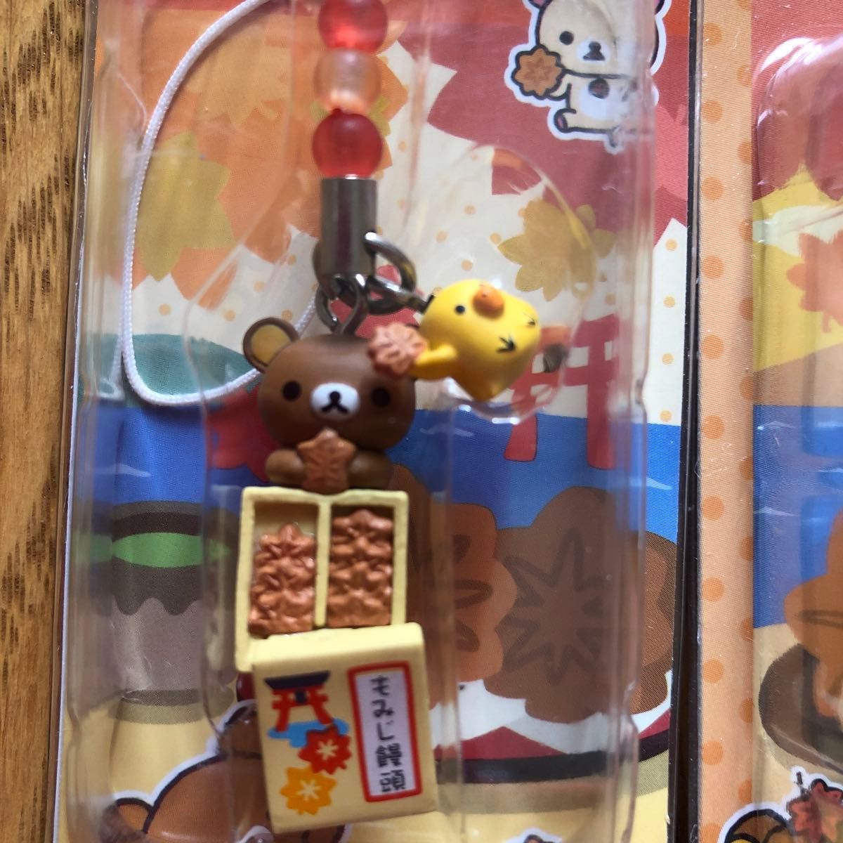 リラックマ 広島紅葉饅頭 だららん夢紀行 チャームストラップ ご当地