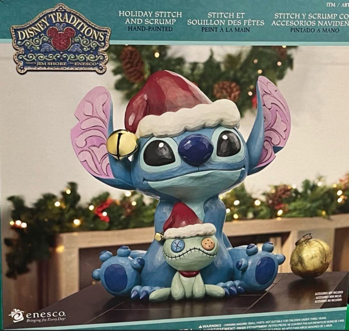 スティッチ スクランプ クリスマス 置物 ジム ショアJim Shore