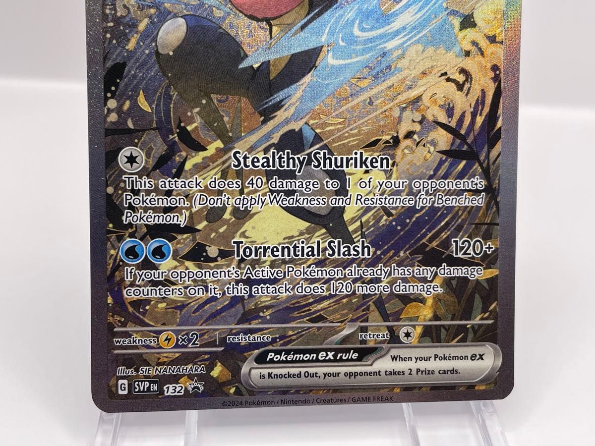 英語版 ゲッコウガex 公式品 ポケモンカード｜Yahoo!フリマ（旧PayPay