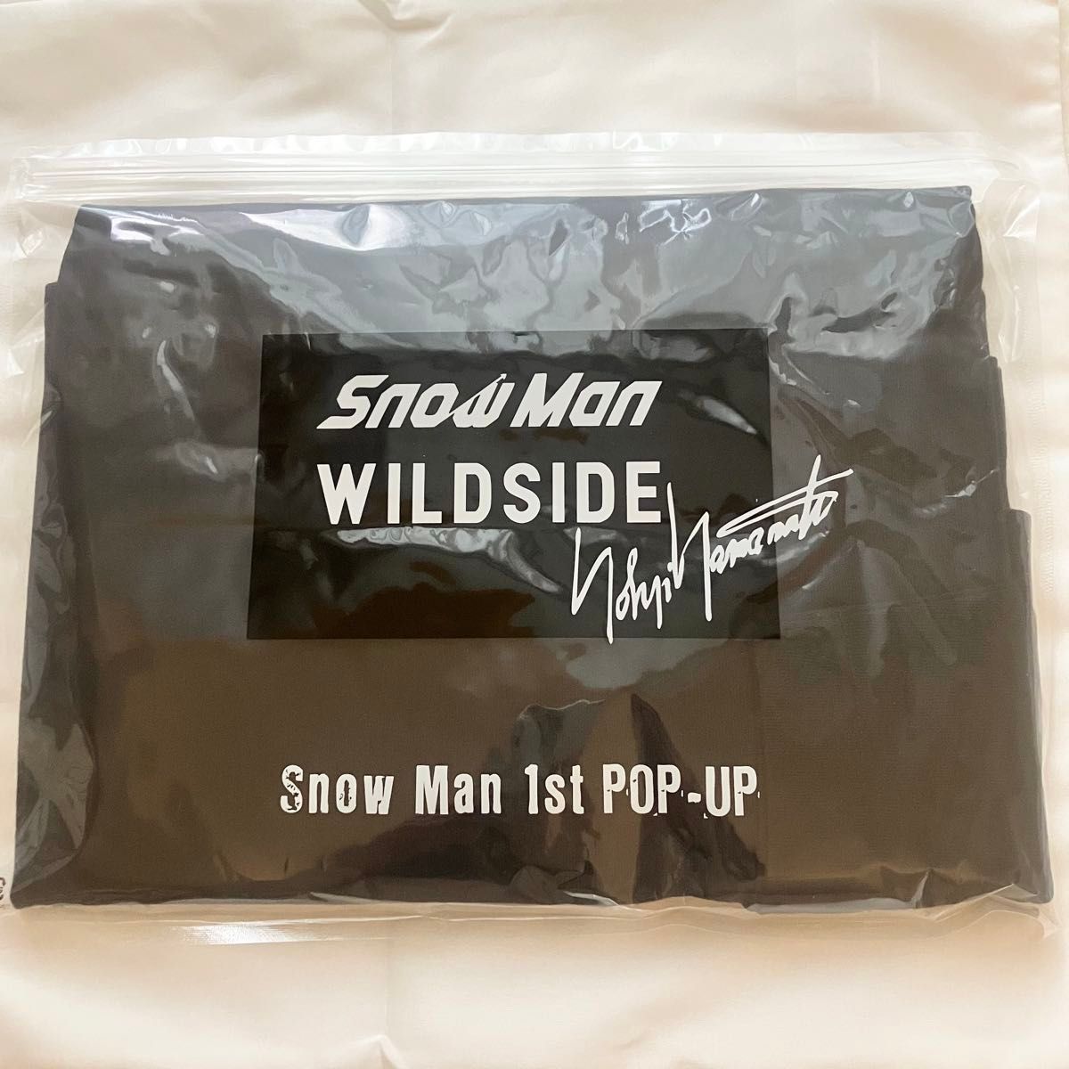 Snow Man ヨウジヤマモト WILDSIDEコラボTシャツ M 1st POP-UP 限定