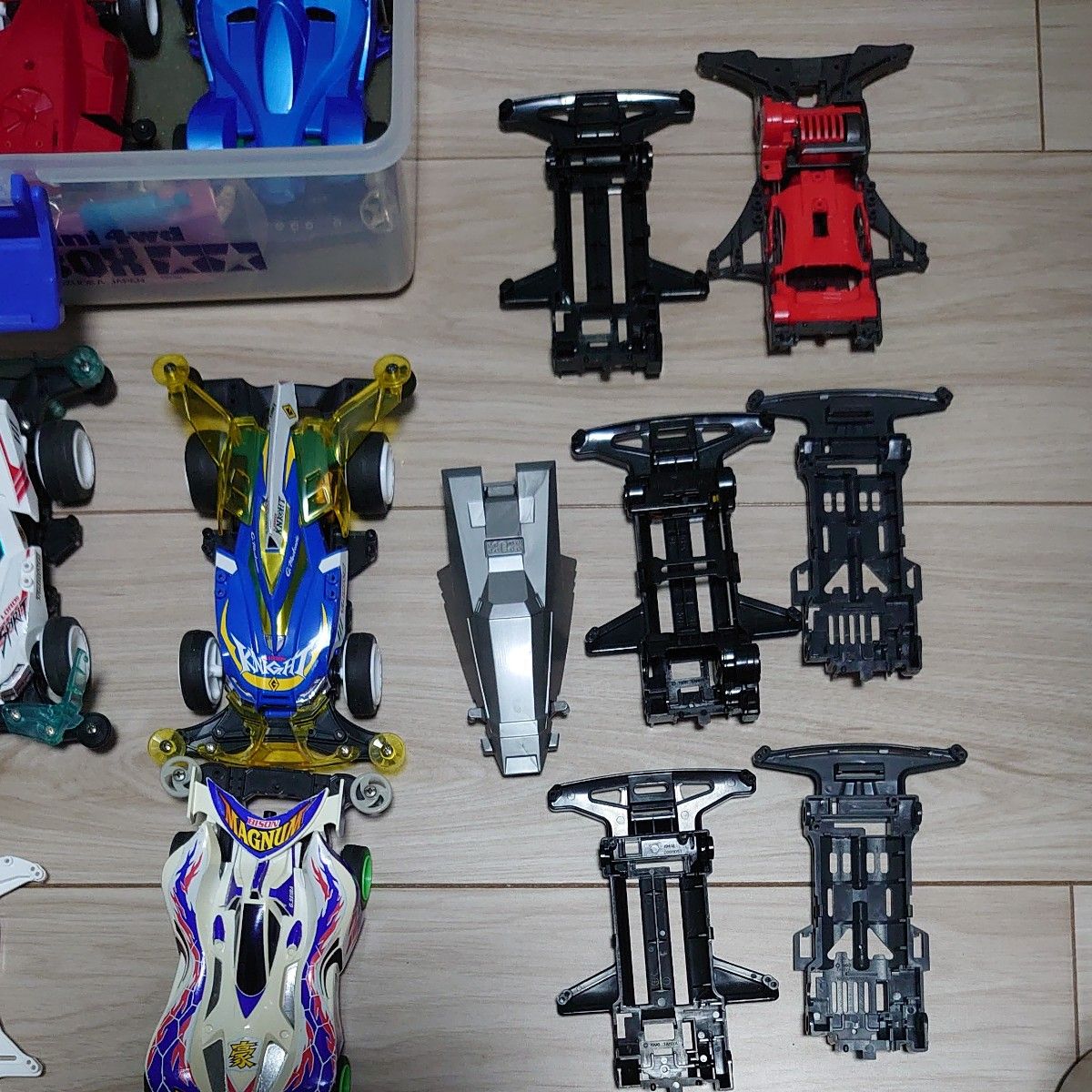 ミニ四駆 ボックス グレードアップパーツ ジャンク まとめ売り｜Yahoo