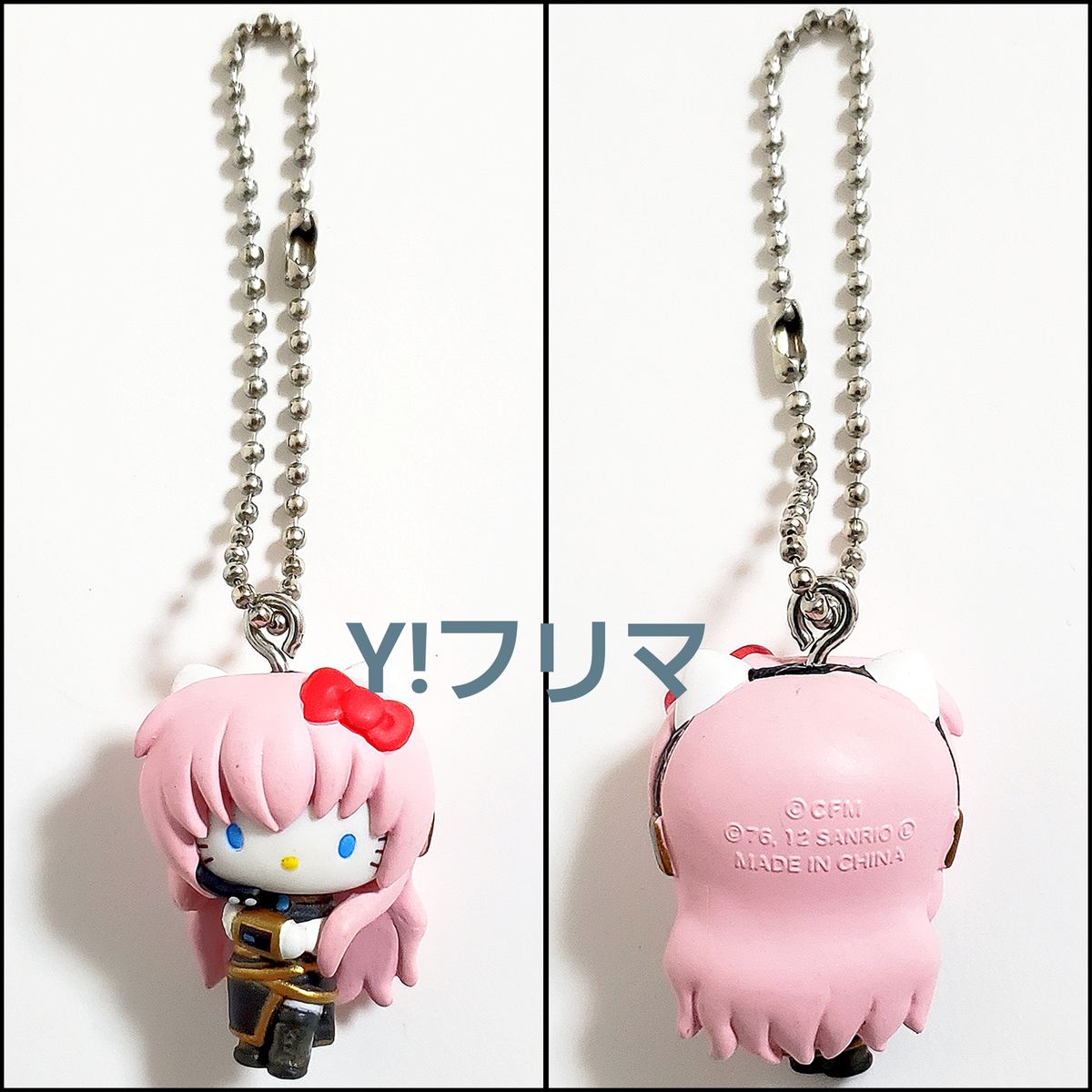 鏡音リン 巡音ルカ 初音ミク ハローキティ ボールチェーンマスコット