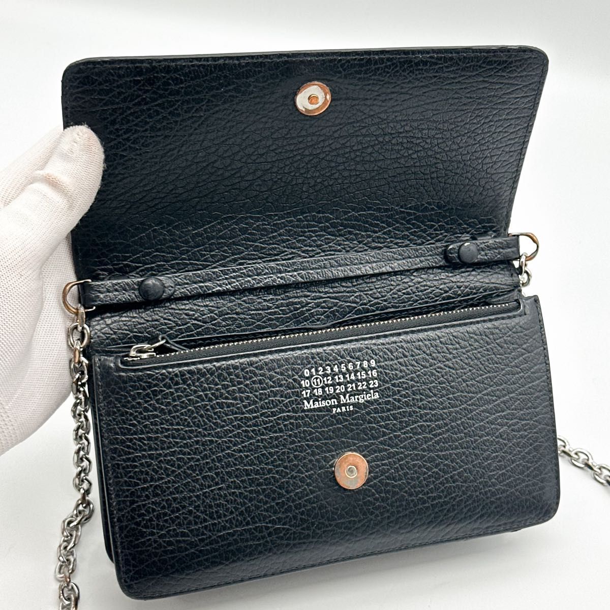 Maison Margiela メゾンマルジェラ レザー チェーンウォレット