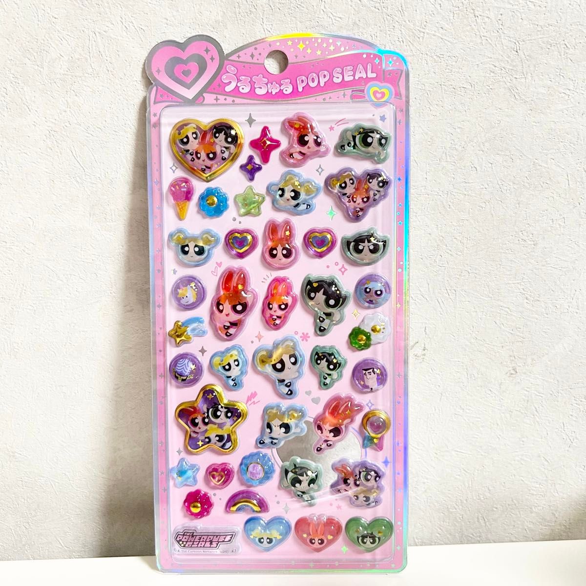 パワーパフガールズ うるちゅるポップシール うるちゅるPOPシール
