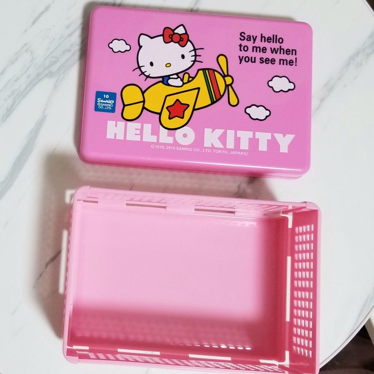 未使用】希少品 ハローキティ 2010年 当時物 折り畳みケース キティ