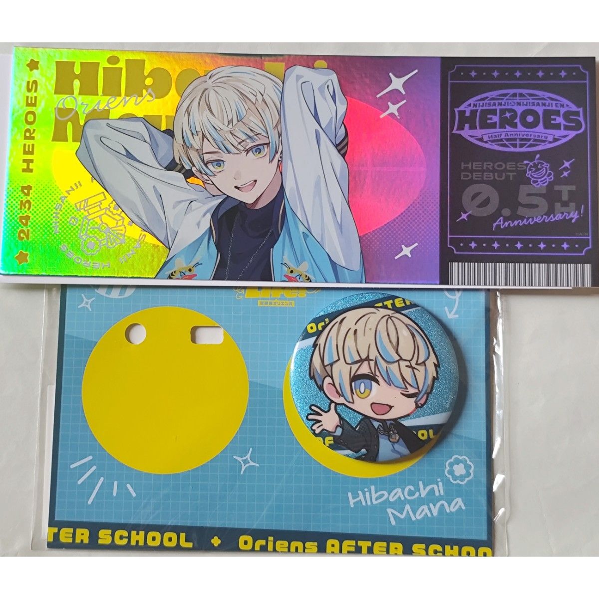 にじさんじ 緋八マナ ハーフアニバーサリー 放課後オリエンス ホロチケ