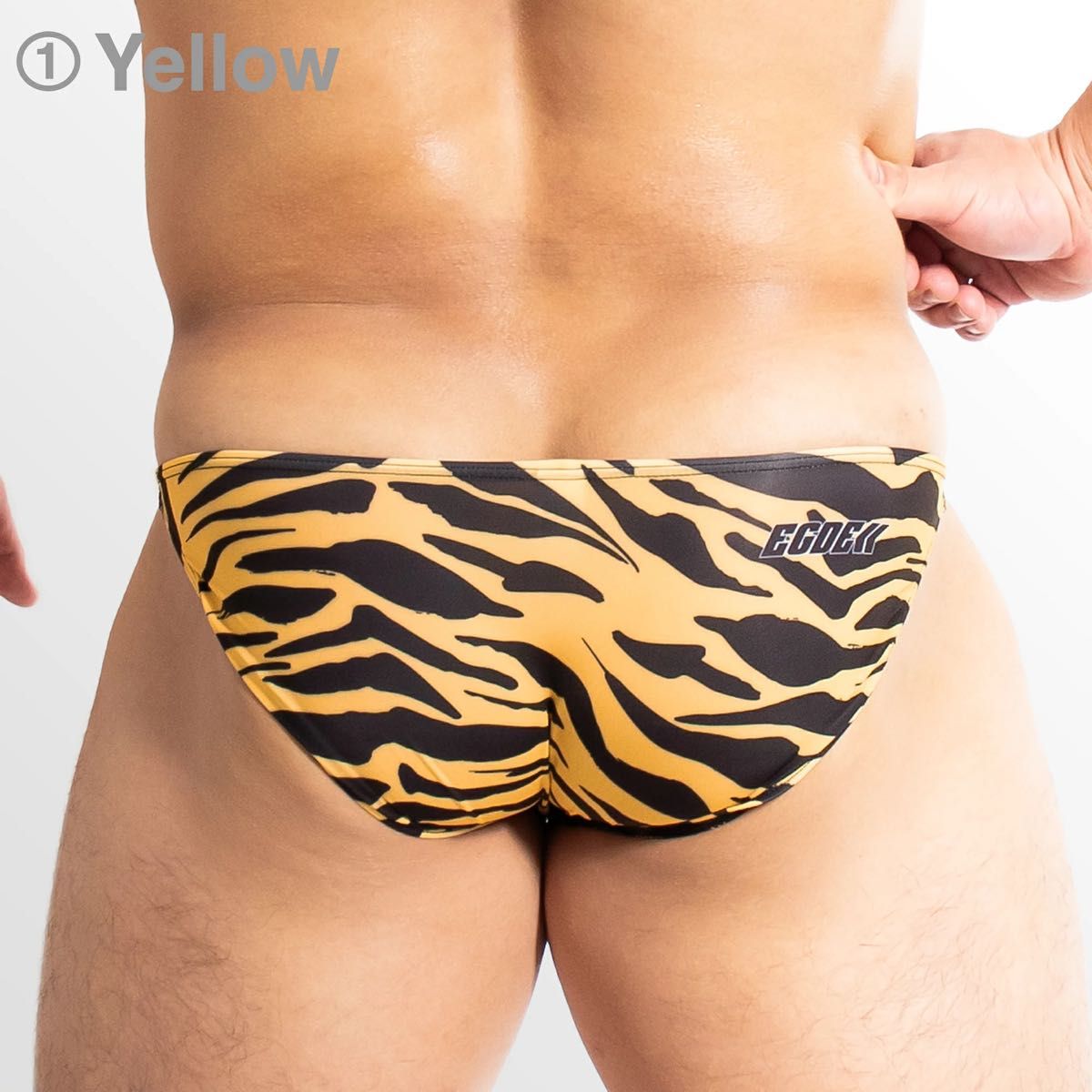 EGDE エッジ TORA トラ ビキニ ローライズ ブリーフ サポーター 虎