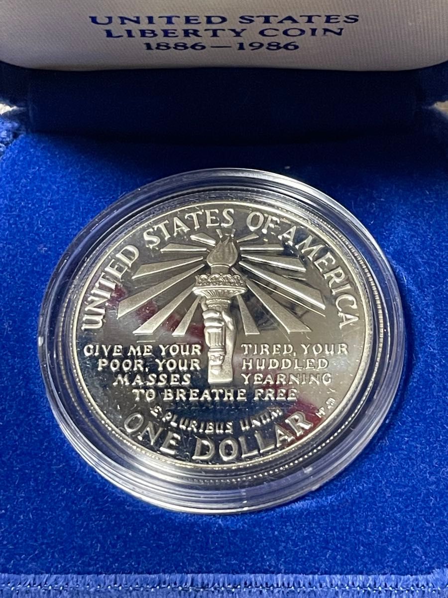 1986年 アメリカ エリス島 自由の女神像 建立100周年記念リバティ