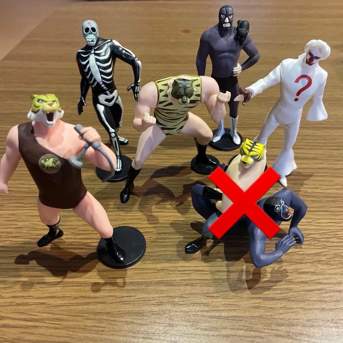 タイガーマスク フィギュア全5種｜Yahoo!フリマ（旧PayPayフリマ）