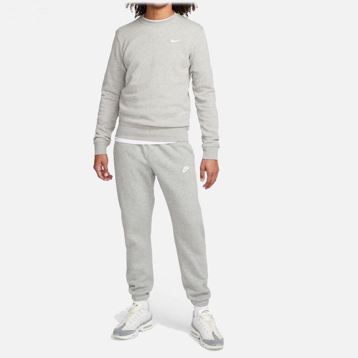 新品(メンズXL)ナイキ NIKE グレー メンズ スウェットセットアップ