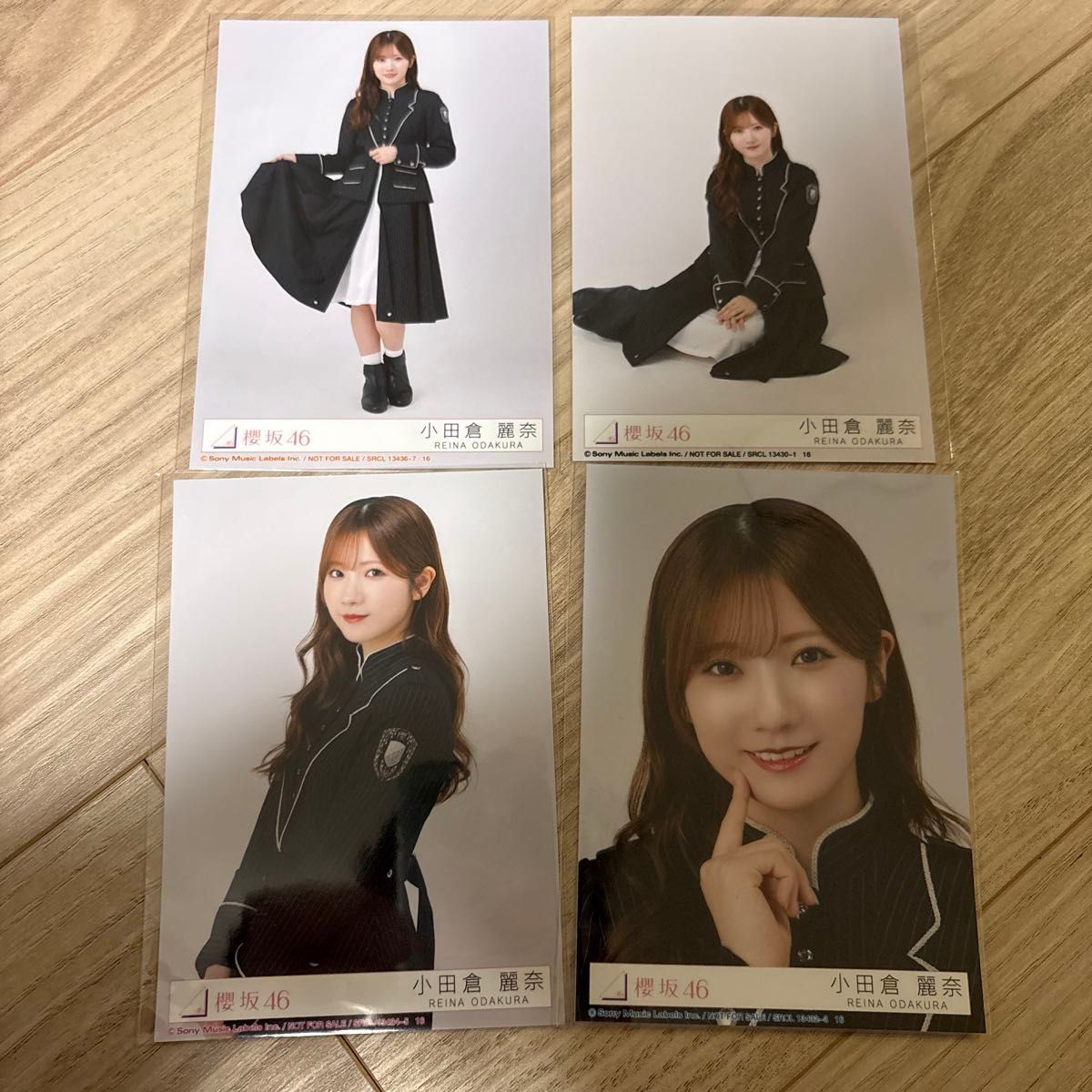 櫻坂46 生写真 Unhappy birthday構文 封入 フルコンプ 小田倉麗奈