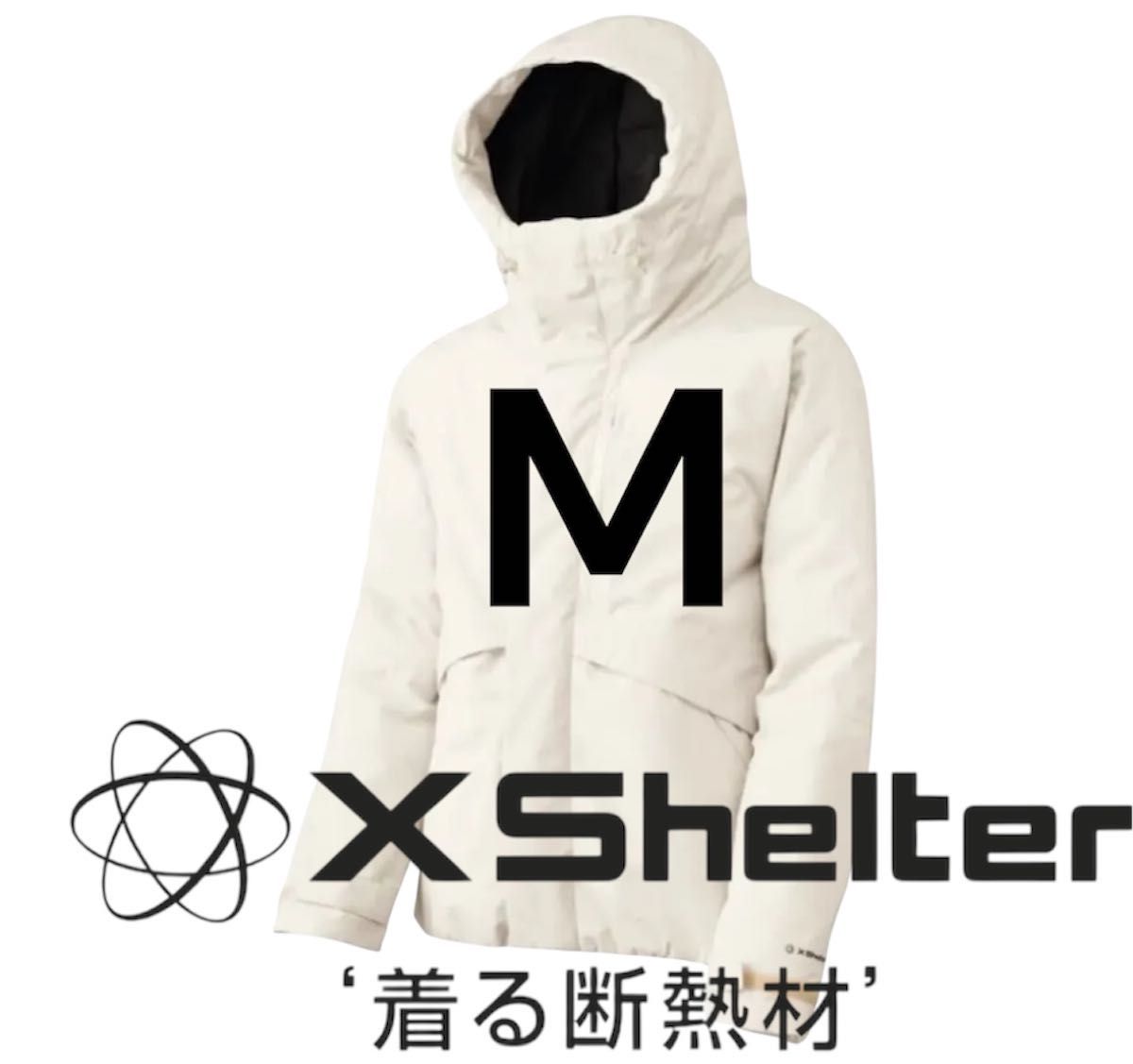 ワークマン エックスシェルター(R)断熱α防水防寒ジャケット Mサイズ 新