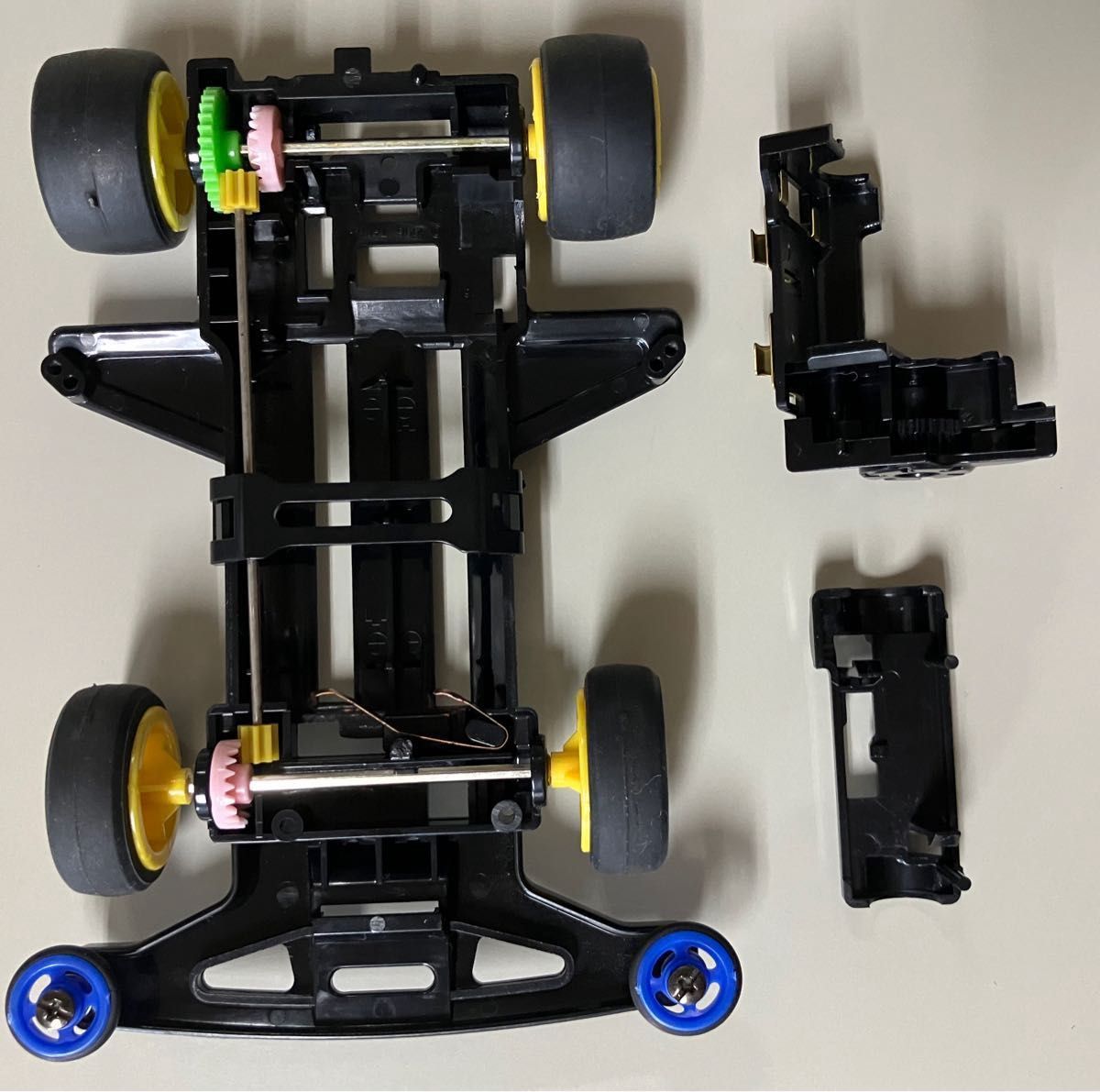 ミニ四駆 サイクロンマグナム ゴールドメッキボディ スーパーTZ