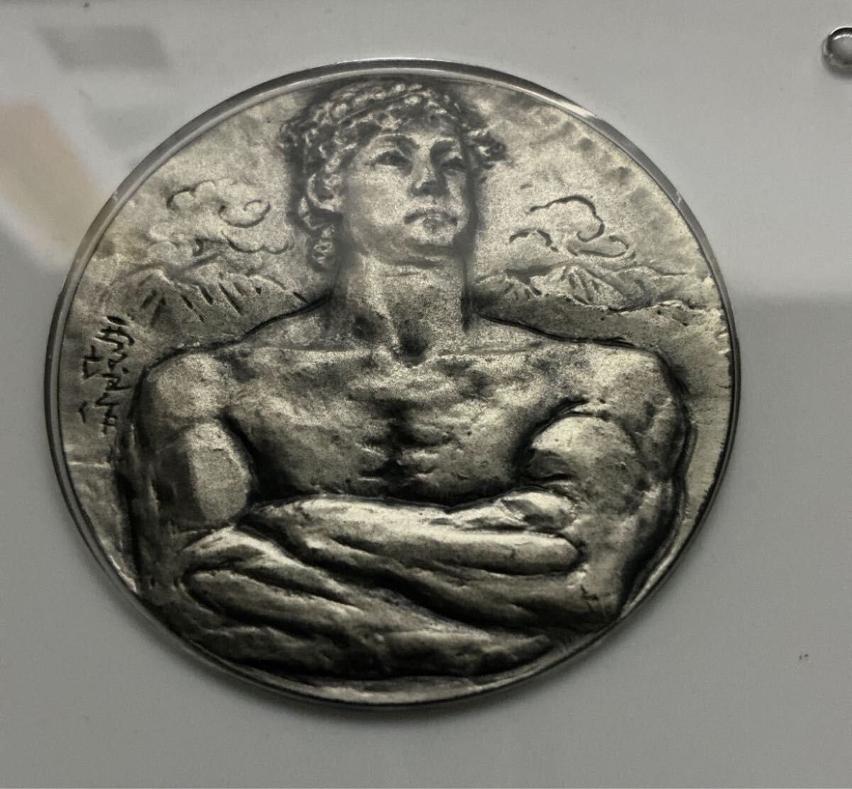 希少 銀メダル 1972 札幌オリンピック 記念メダル ケース入 本郷新