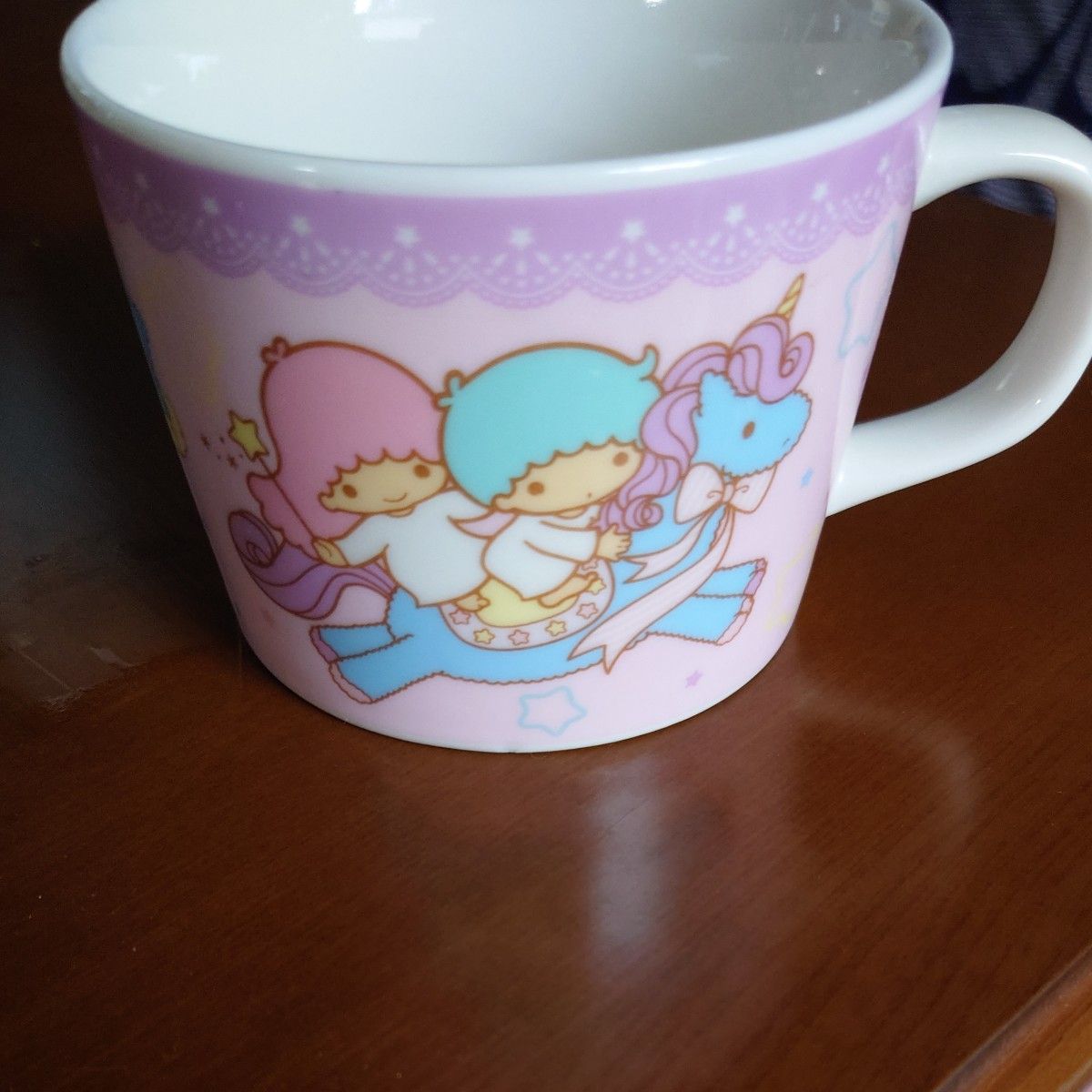 サンリオ リトルツインスターズ キキララ マグカップ ピンク｜Yahoo