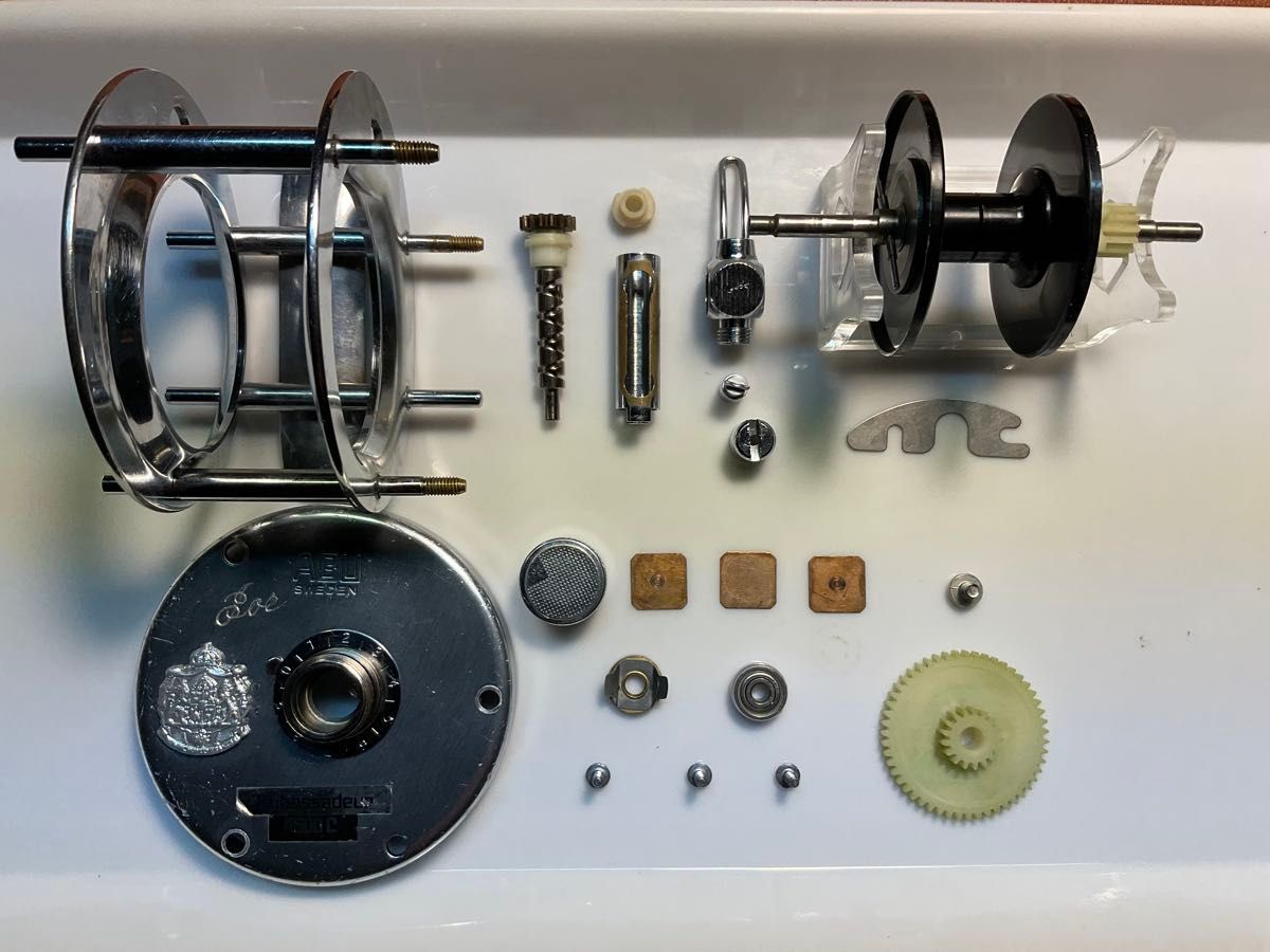 ABU アンバサダー 4500C メンテ済 フレーム修正済 オールド アブ