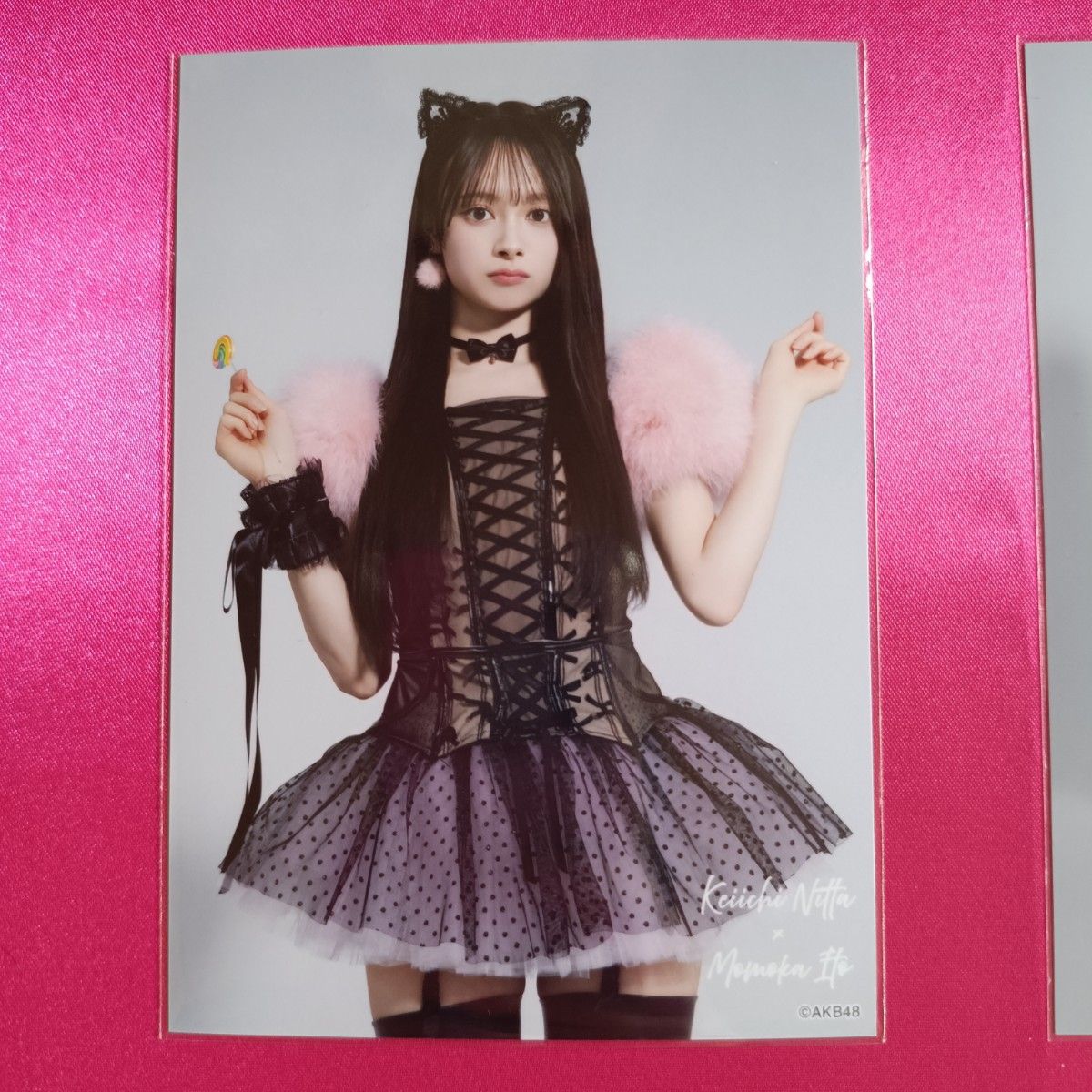 AKB48 伊藤百花 大丸東京店 大衣装展 ランダム生写真 1種 膝上 シャム