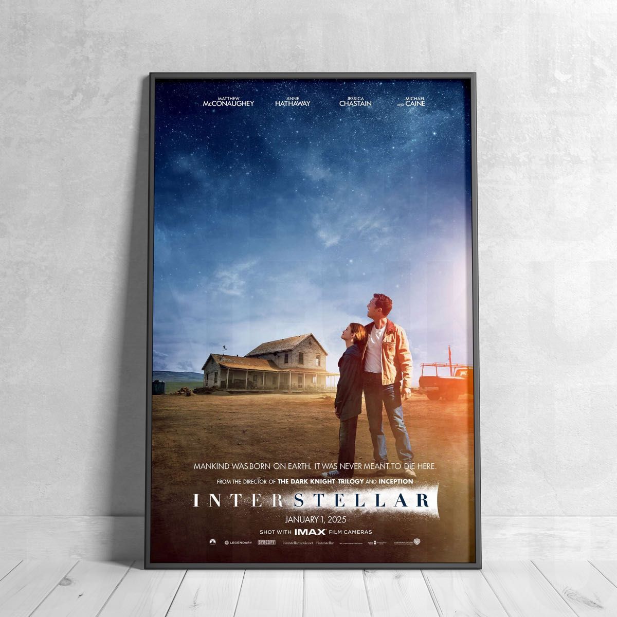 映画館用両面ポスター】インターステラー 10周年 / Interstellar 10th