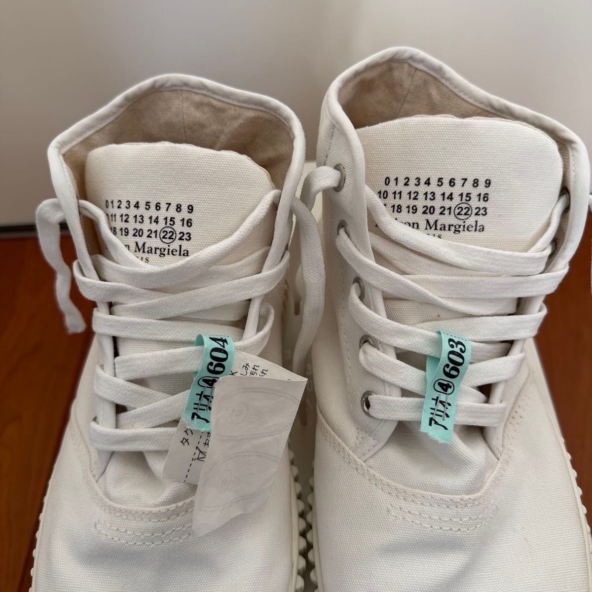 Maison Margiela（メゾン マルジェラ） スニーカー ハイカット 白