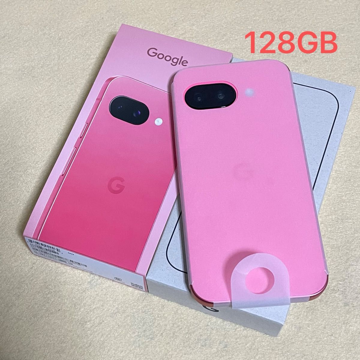 新品/未使用】Google Pixel 9a 128GB ピオニー 一括購入/au版SIMフリー