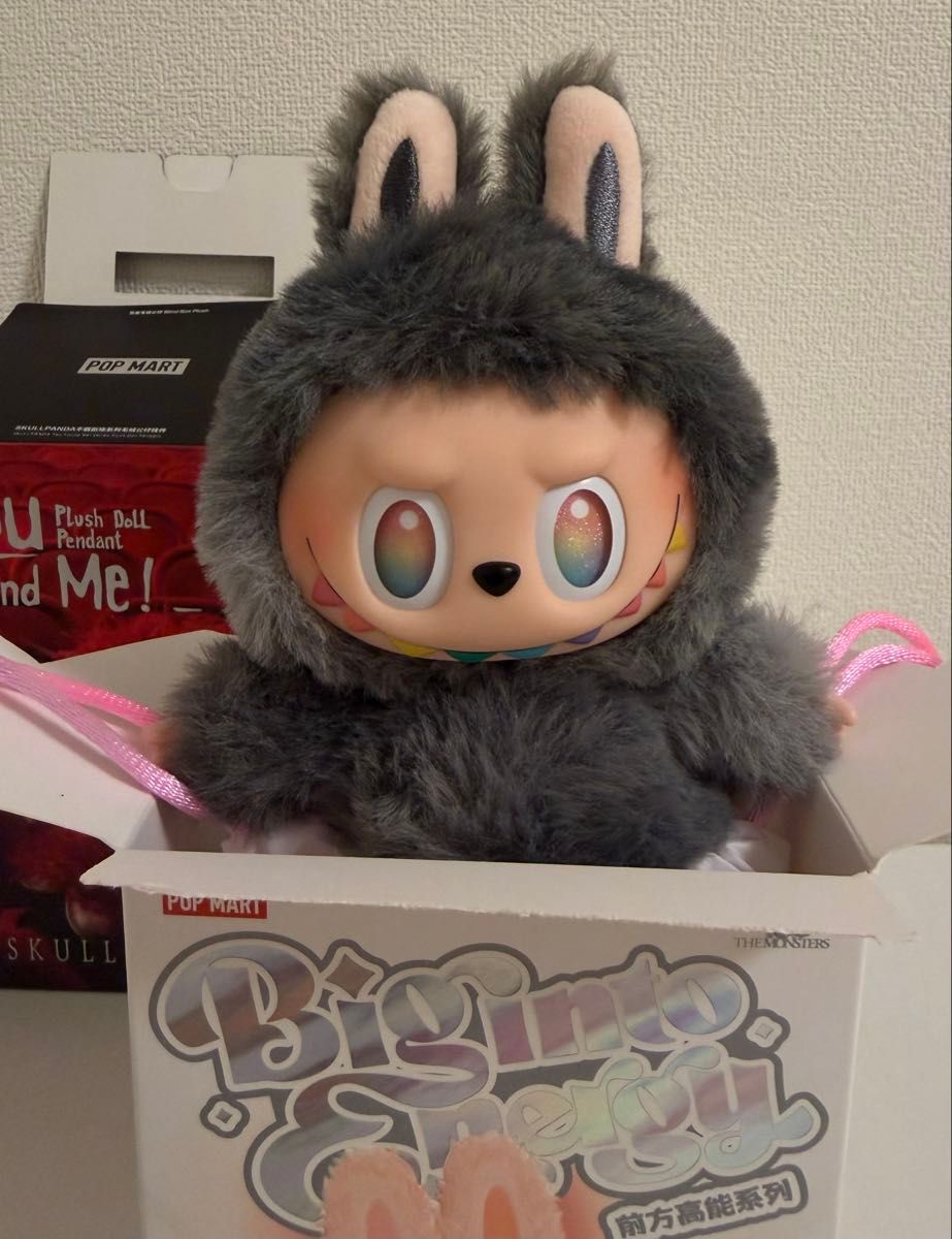 正規品 labubu Big into Energy ラブブ シークレット グレー｜Yahoo
