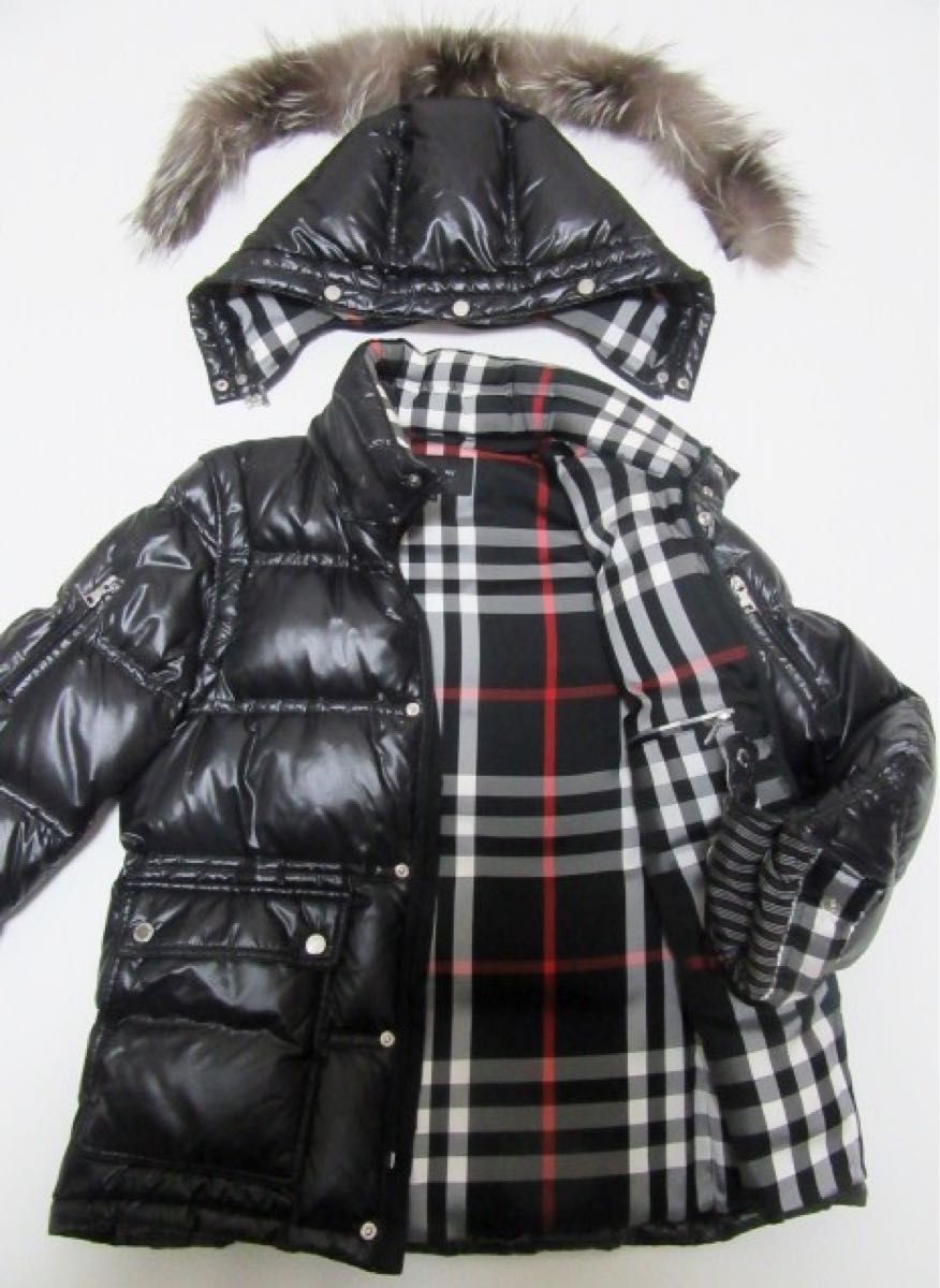 サイズ LL 極美品 松潤着 バーバリー ブラックレーベル 希少 6WAY