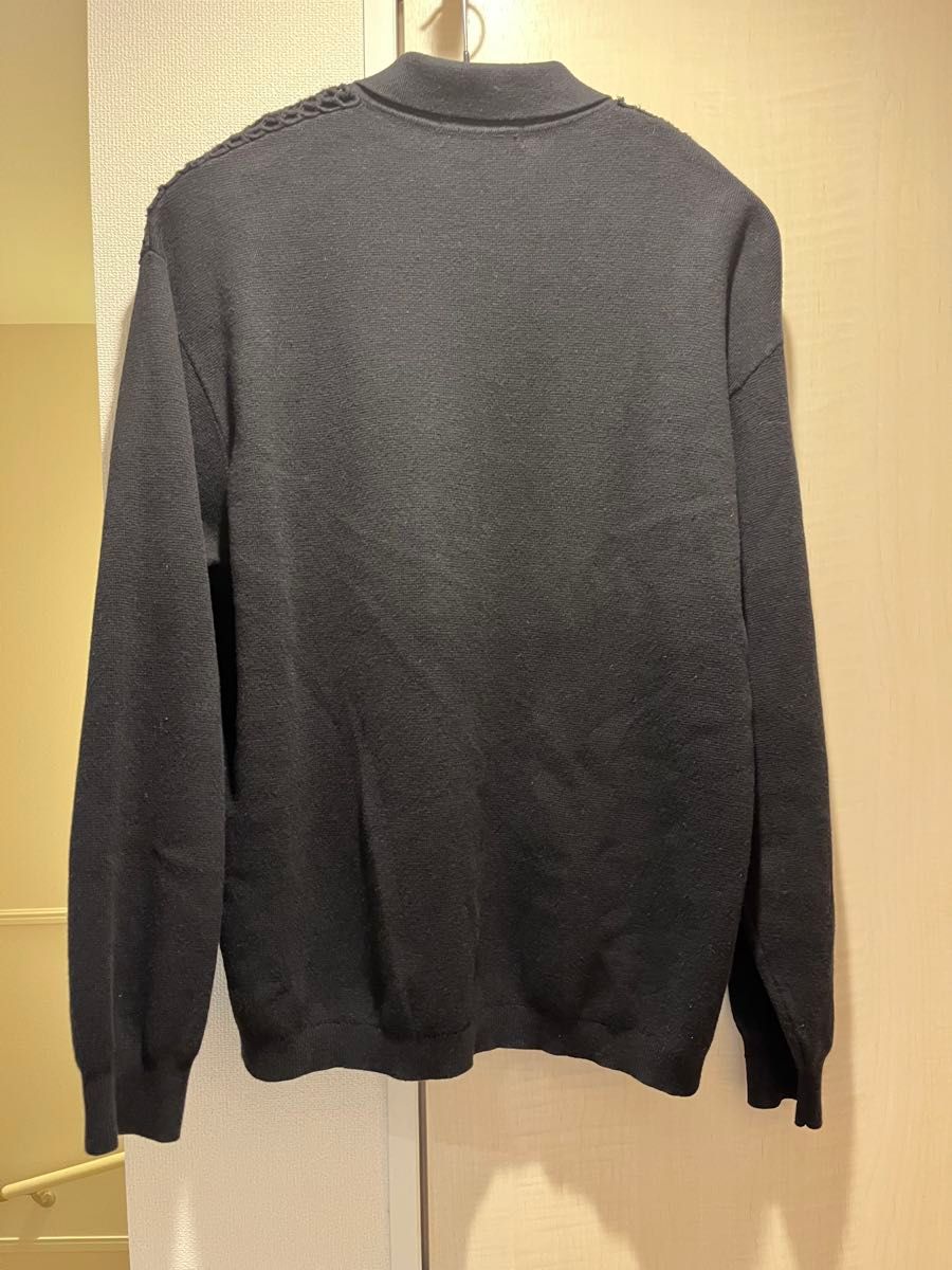 rrr様 Supreme Crochet Zip Up Cardigan L black 25SS｜Yahoo!フリマ