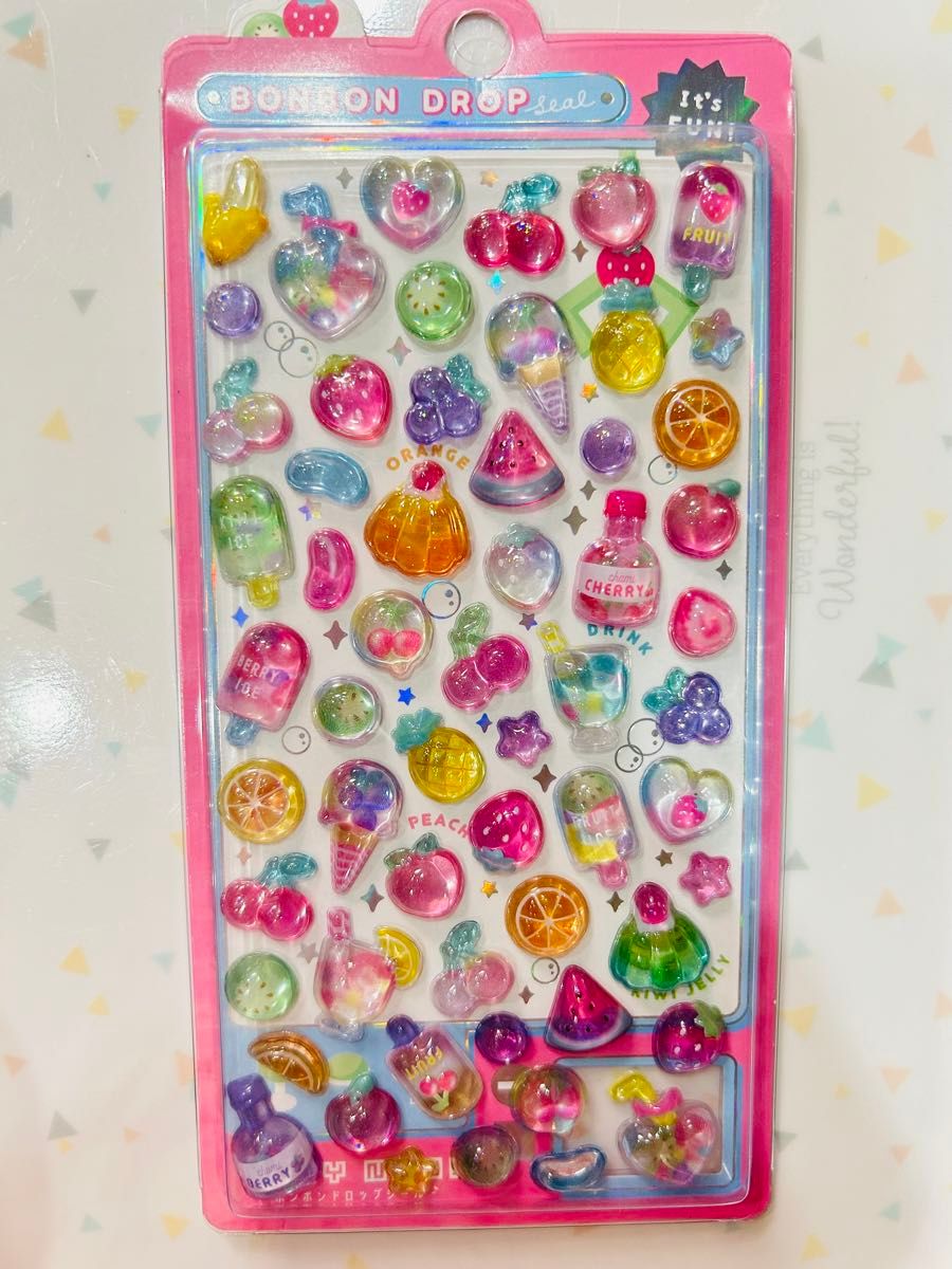 フルーツ 果物 うるちゅる ボンボンドロップシール｜Yahoo!フリマ（旧