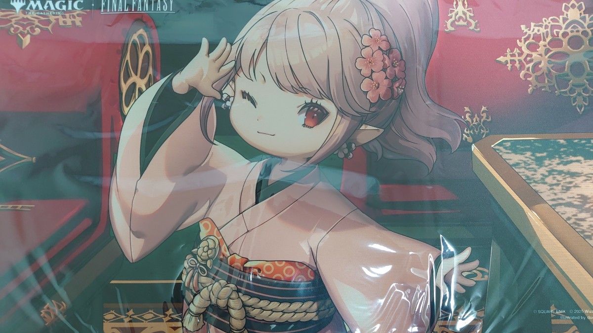 MTG タタル・タル 非売品プレイマット マジックリーグ FINAL FANTASY