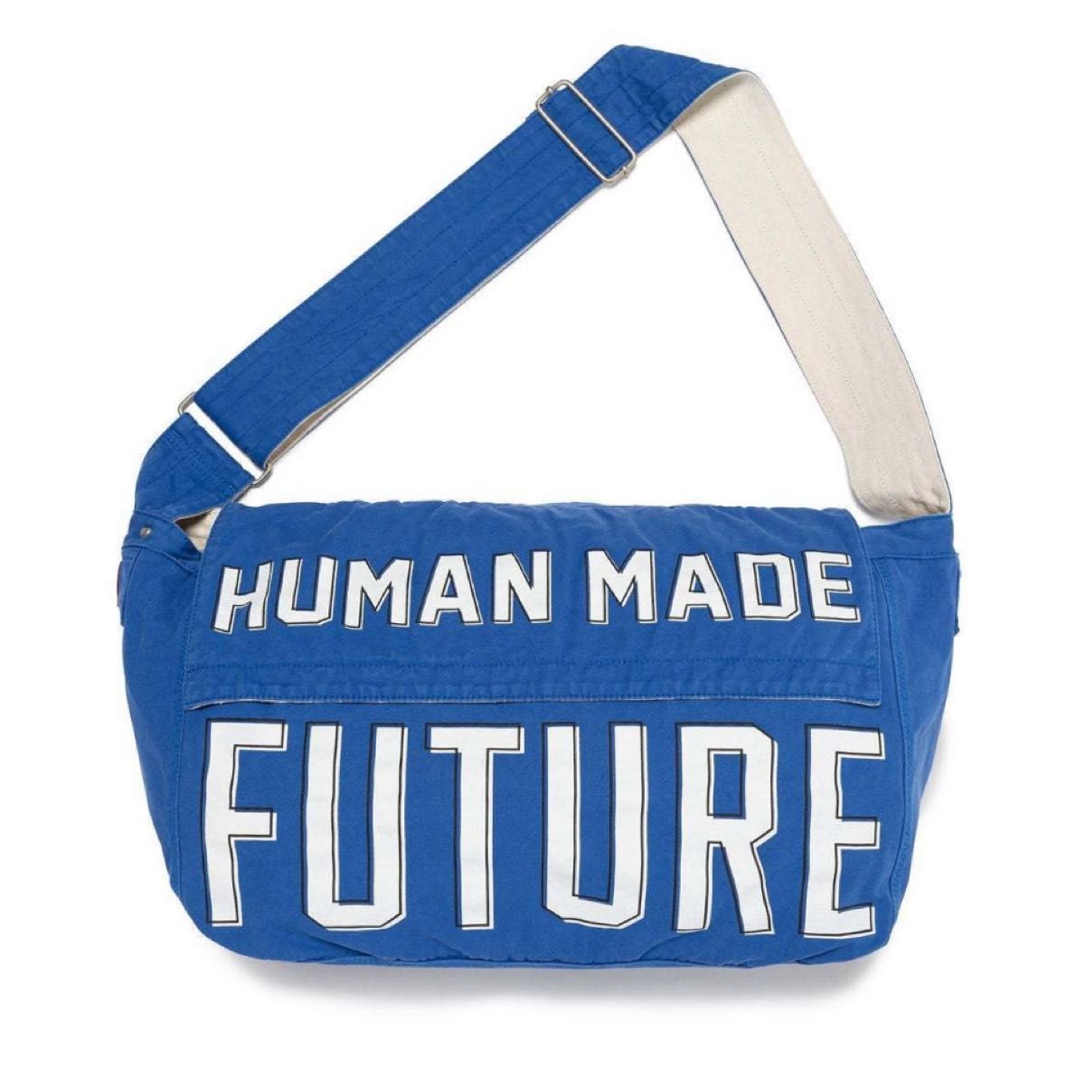 HUMAN MADE メッセンジャーバッグ 青 新品 ショルダーバッグ