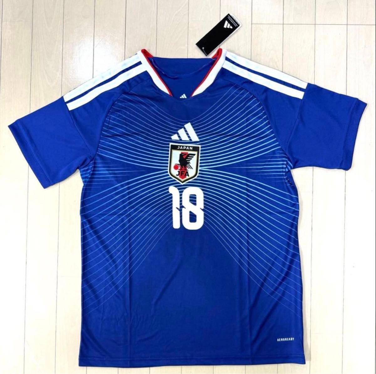 サッカー日本代表 上田綺世選手 最新ユニフォーム 2025-2026 AYASE #18