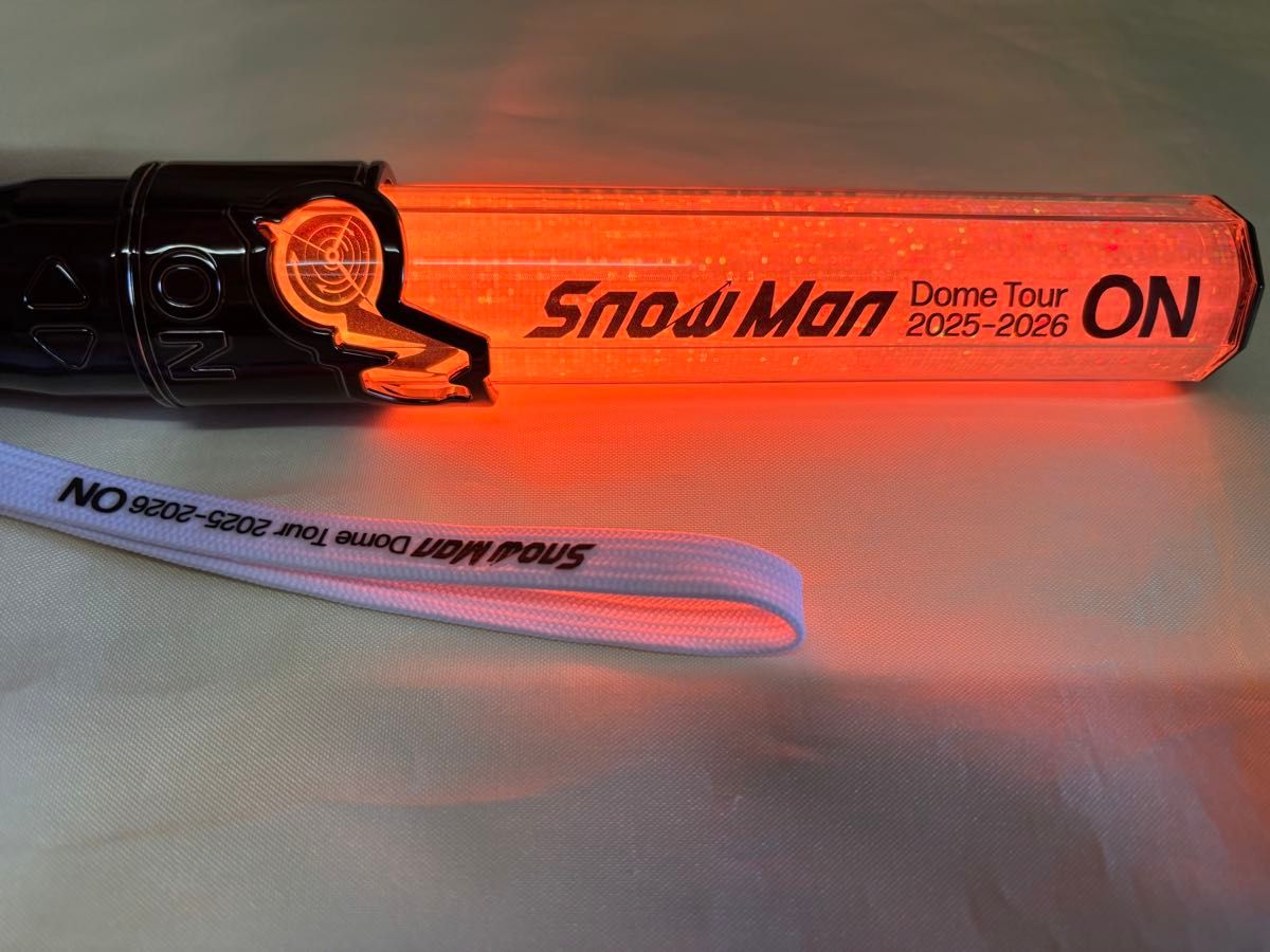 SnowMan 2025-2026 ON ペンライト 2本 セット 新品電池付き 美品 音