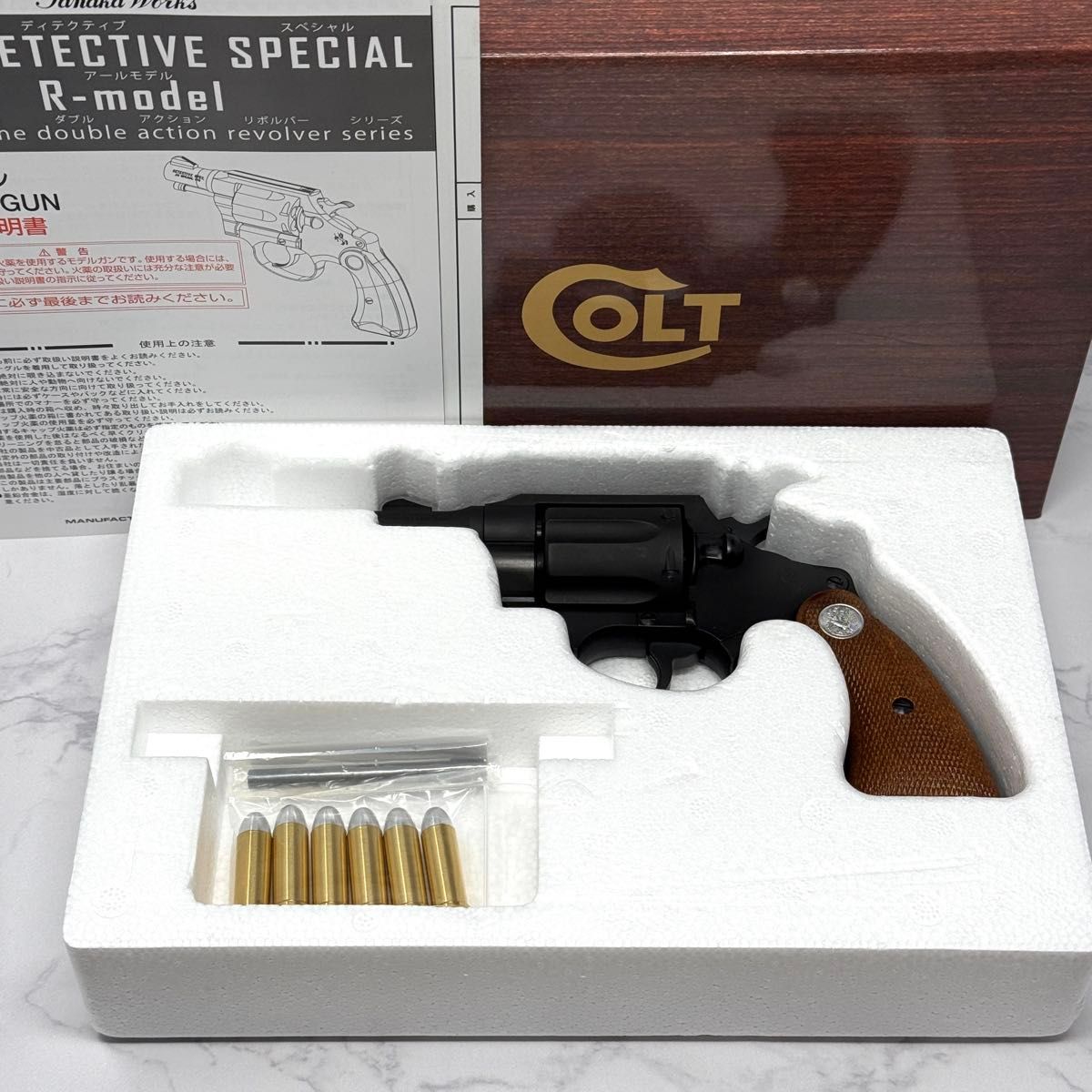 タナカ コルト ディテクティブ スペシャル 2inch HW R-Model 未発火