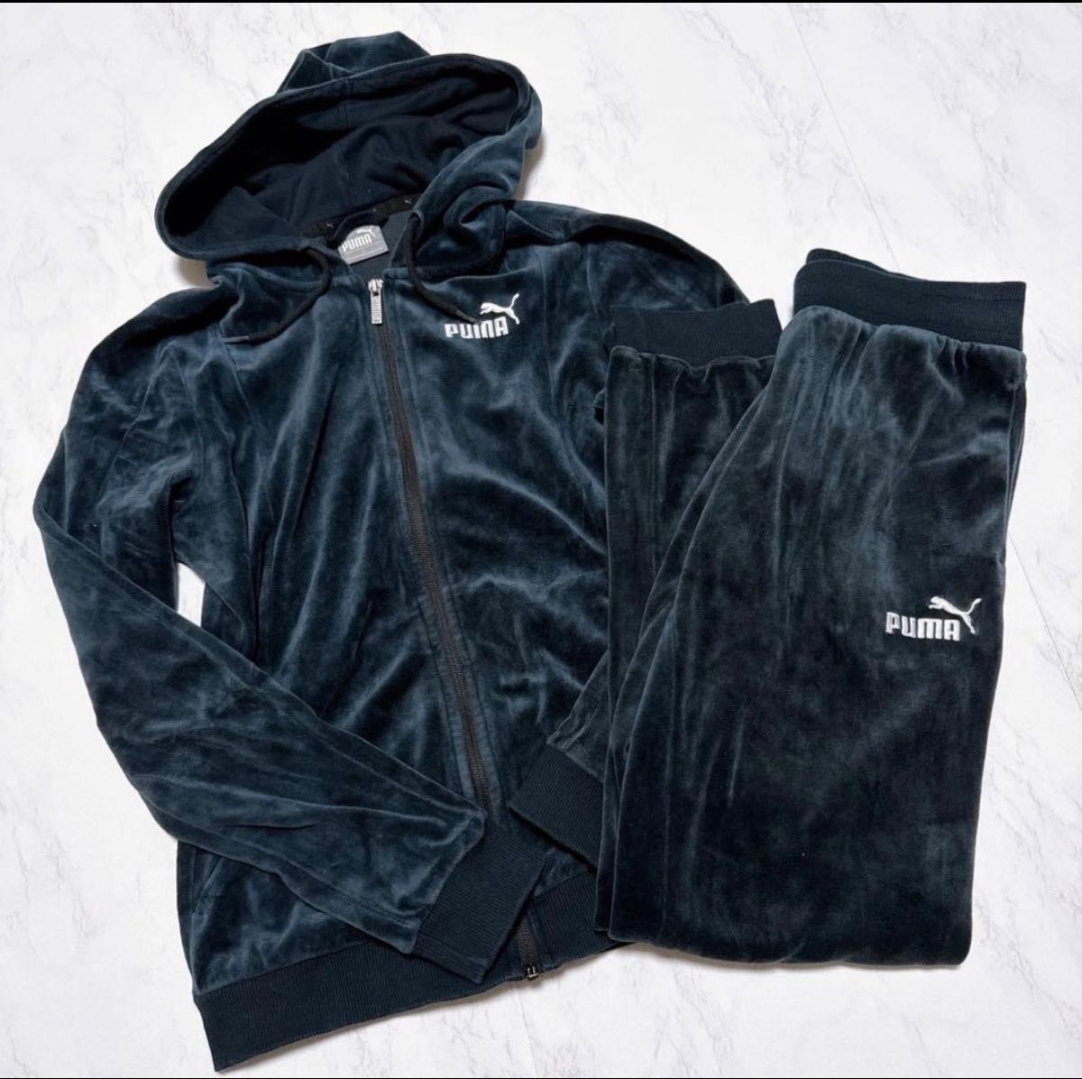 PUMA セットアップ ベロア（黒・L）｜Yahoo!フリマ（旧PayPayフリマ）