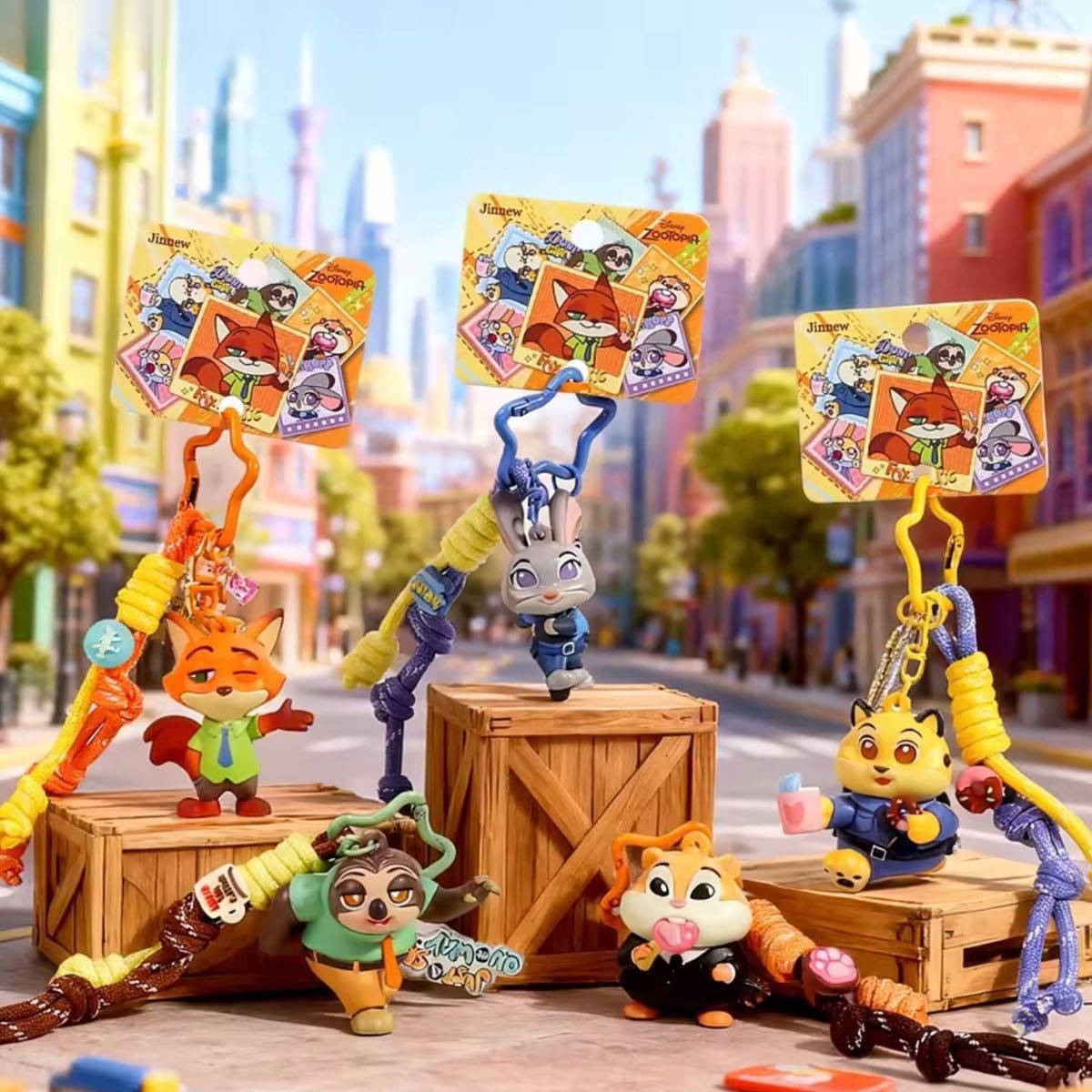 ディズニー ズートピア ニックワイルド キーホルダー ストラップ