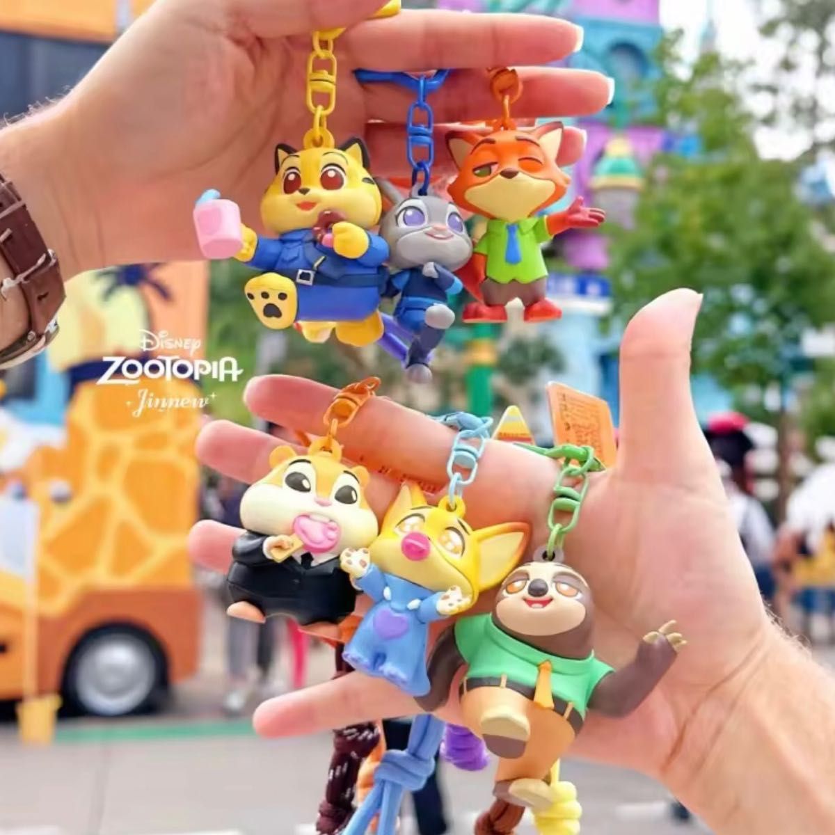 ディズニー ズートピア レミング キーホルダー ストラップ｜Yahoo