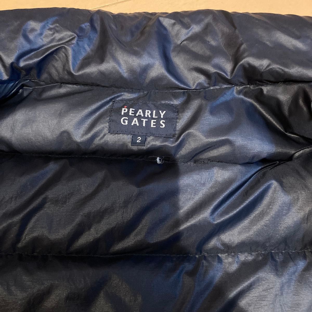 パーリーゲイツ ダウン ジャケット 89ロゴ ネイビー ゴルフウェア