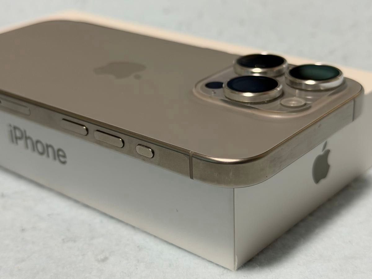 iPhone 15 Pro 512GB ナチュラルチタニウム SIMフリー バッテリー86