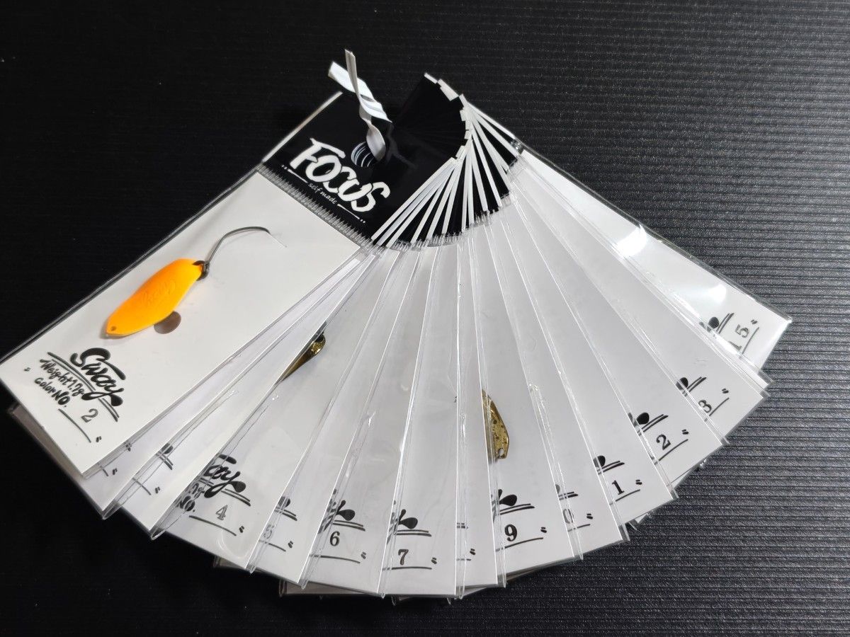 新品 FOCUS Swayフォーカス スウェイ Weight 1 7g 1st Edition 全15色