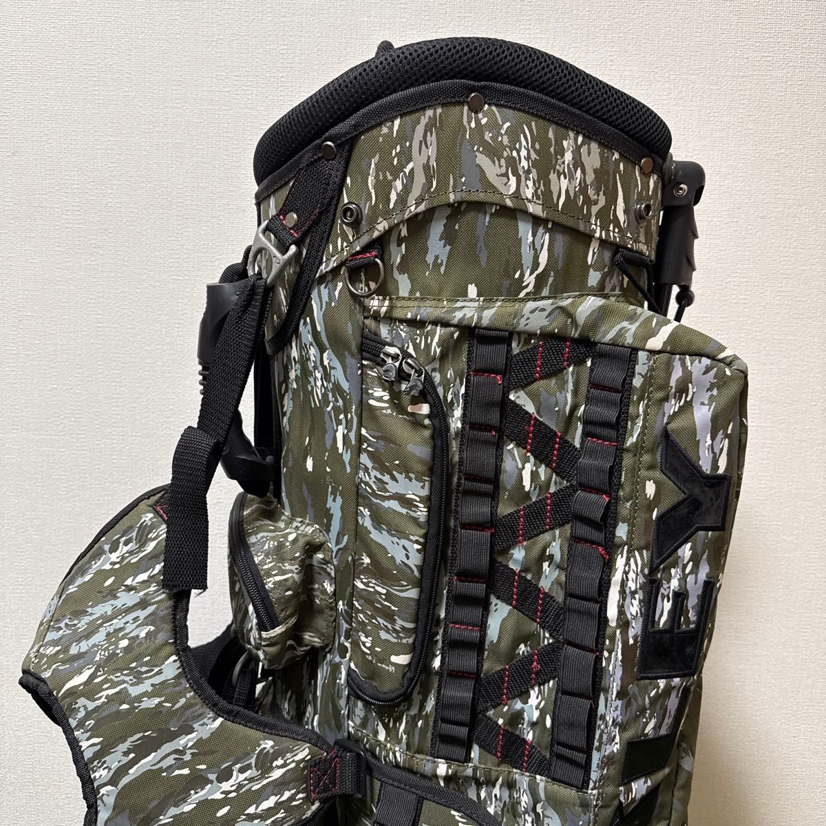 OAKLEY オークリー キャディバッグ スタンド式 9 5インチ 迷彩 ゴルフ