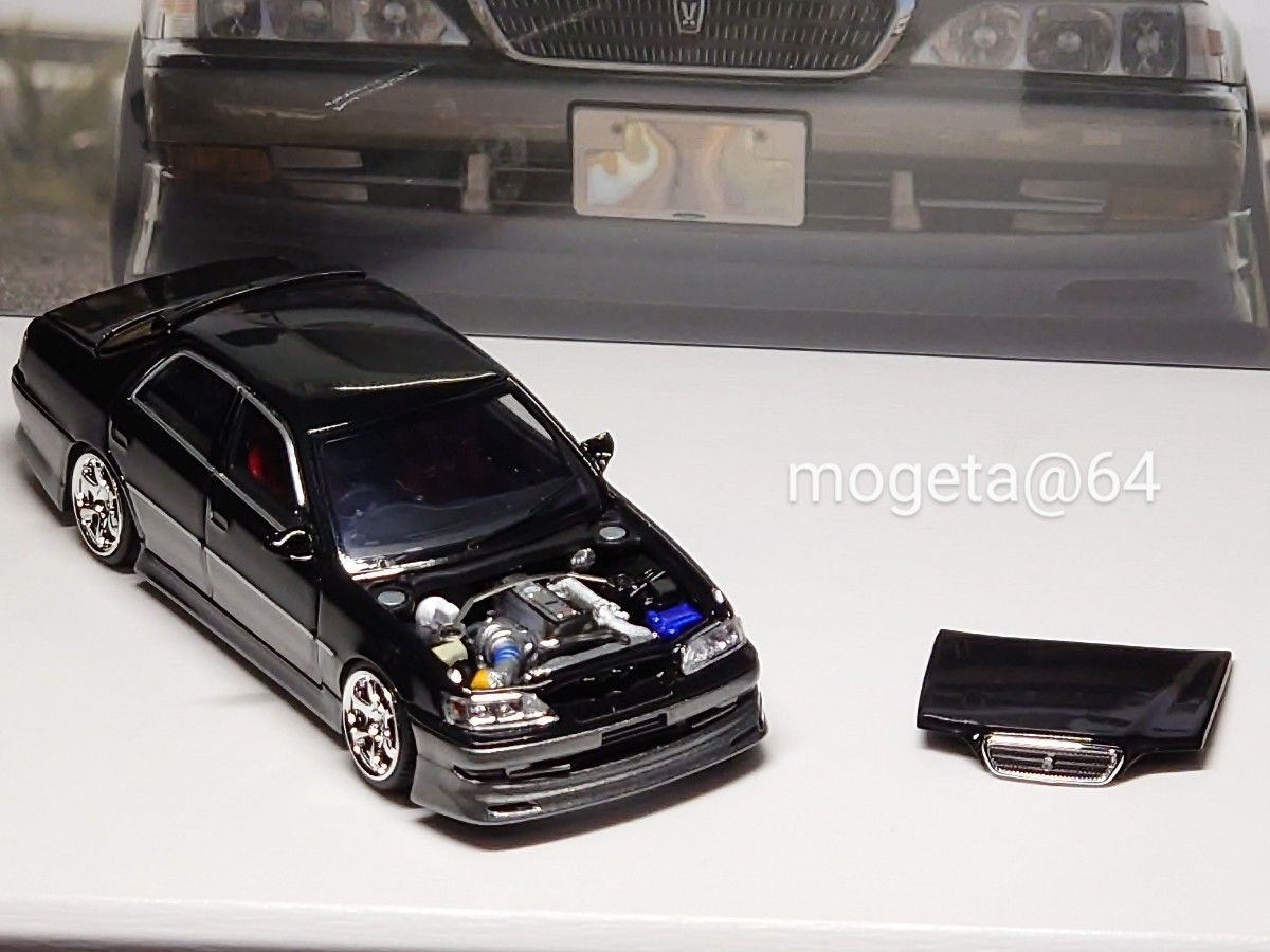 999台限定】MORTAL 1/64 TOYOTA CRESTA JZX100 クレスタ ルラーンG
