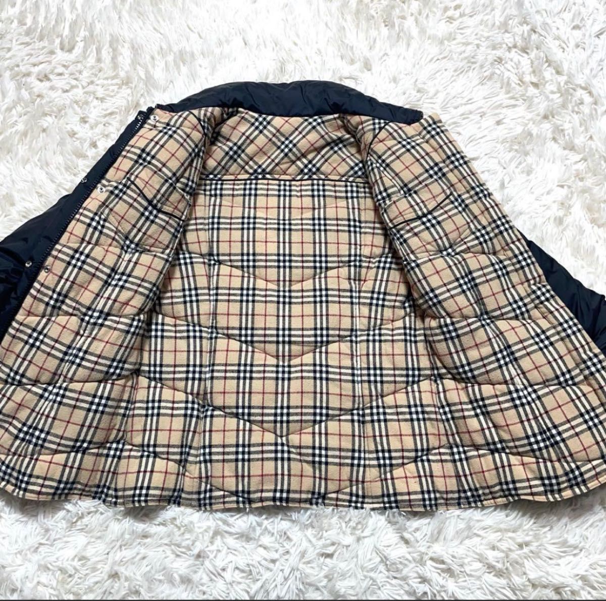 BURBERRY BLUE LABEL バーバリーブルーレーベル リバーシブル ダウン