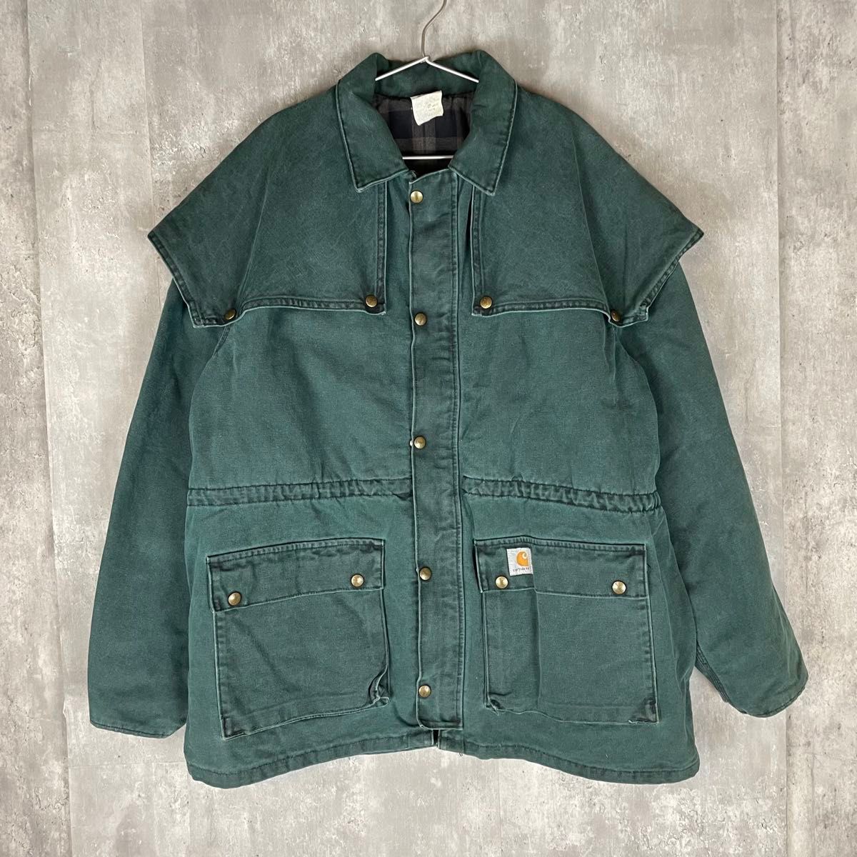 USA製】Carharttカーハート 80's星タグ 激レア グリーン ジャケット