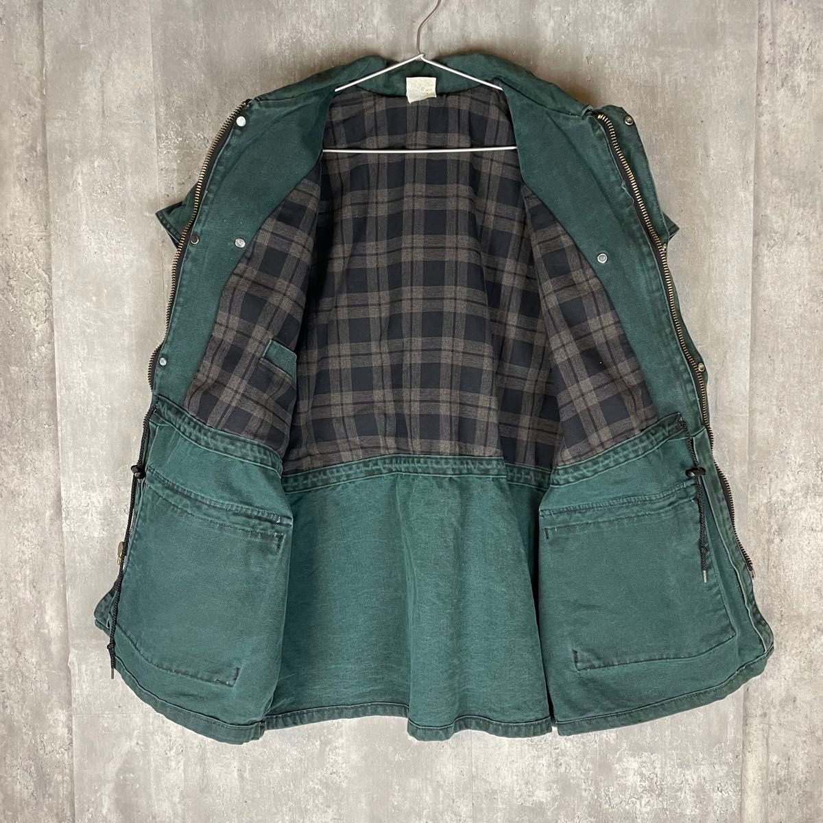 USA製】Carharttカーハート 80's星タグ 激レア グリーン ジャケット