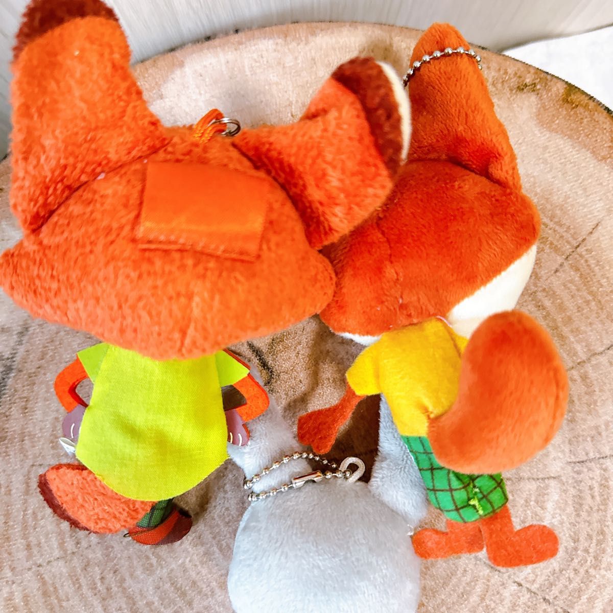 ズートピア ジュディ ニック マスコット ボールチェーン キーホルダー